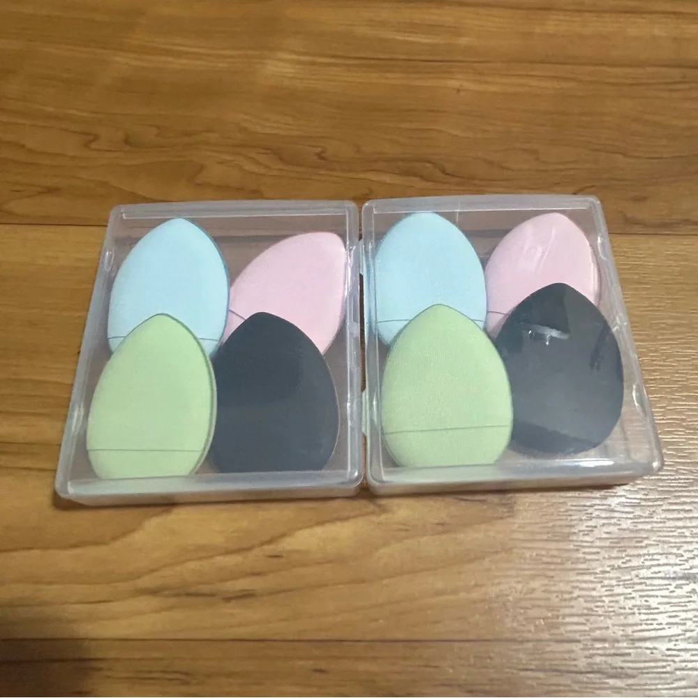Set of Colorful Mini Makeup Sponges